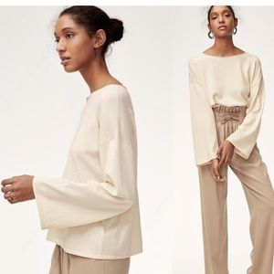 Aritzia Babaton drape sweater